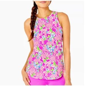 Lilly Pulitzer Luxletic Westley UPF 50+ Tank Top NWT